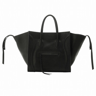 CELINE セリーヌ バッグ コピー ボックス型 トートバッグ 16985 3JCA 38NO ブラック（金具：ゴールド）